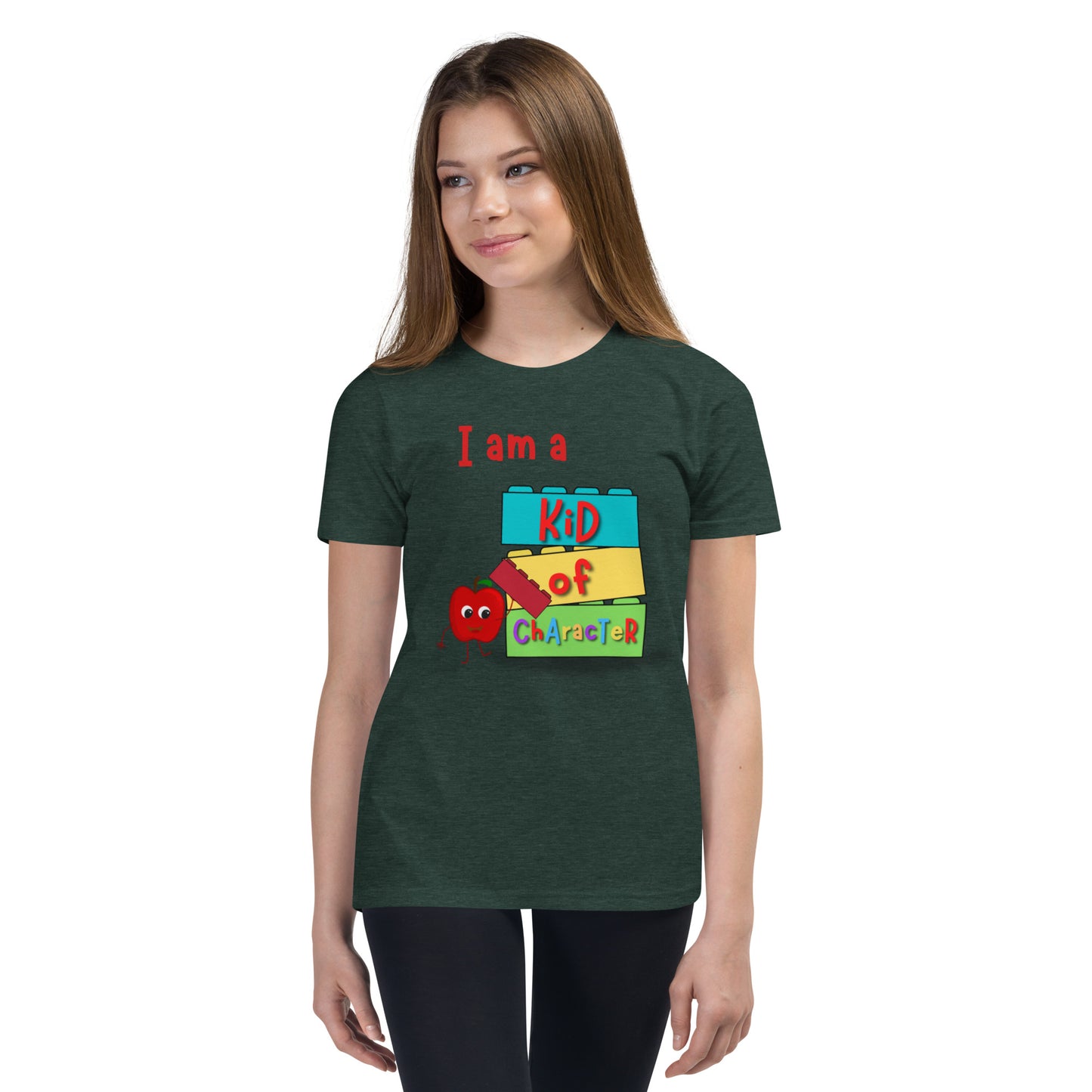 KOC Kids I Am A Kid of Character - Youth Short Sleeve T-Shirt