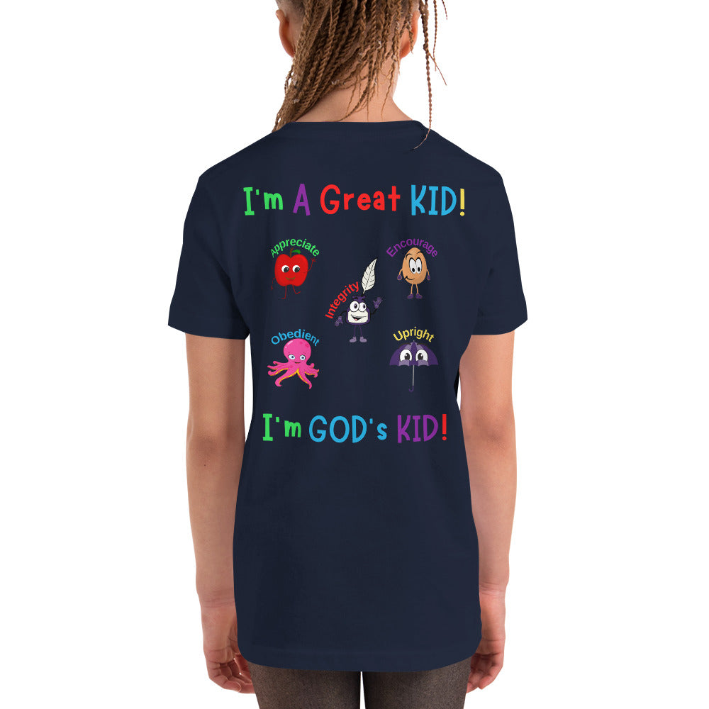 KOC Kids I'm A Great Kid - Youth Short Sleeve T-Shirt