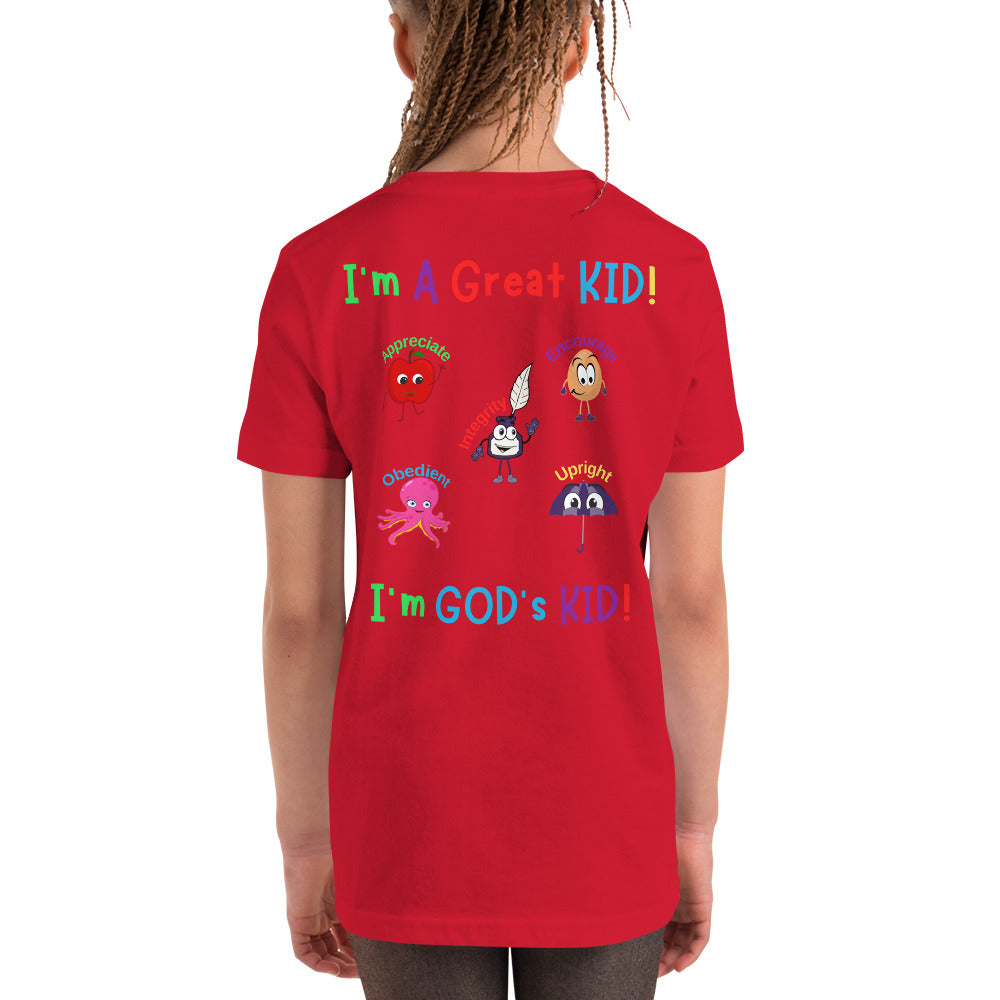 KOC Kids I'm A Great Kid - Youth Short Sleeve T-Shirt