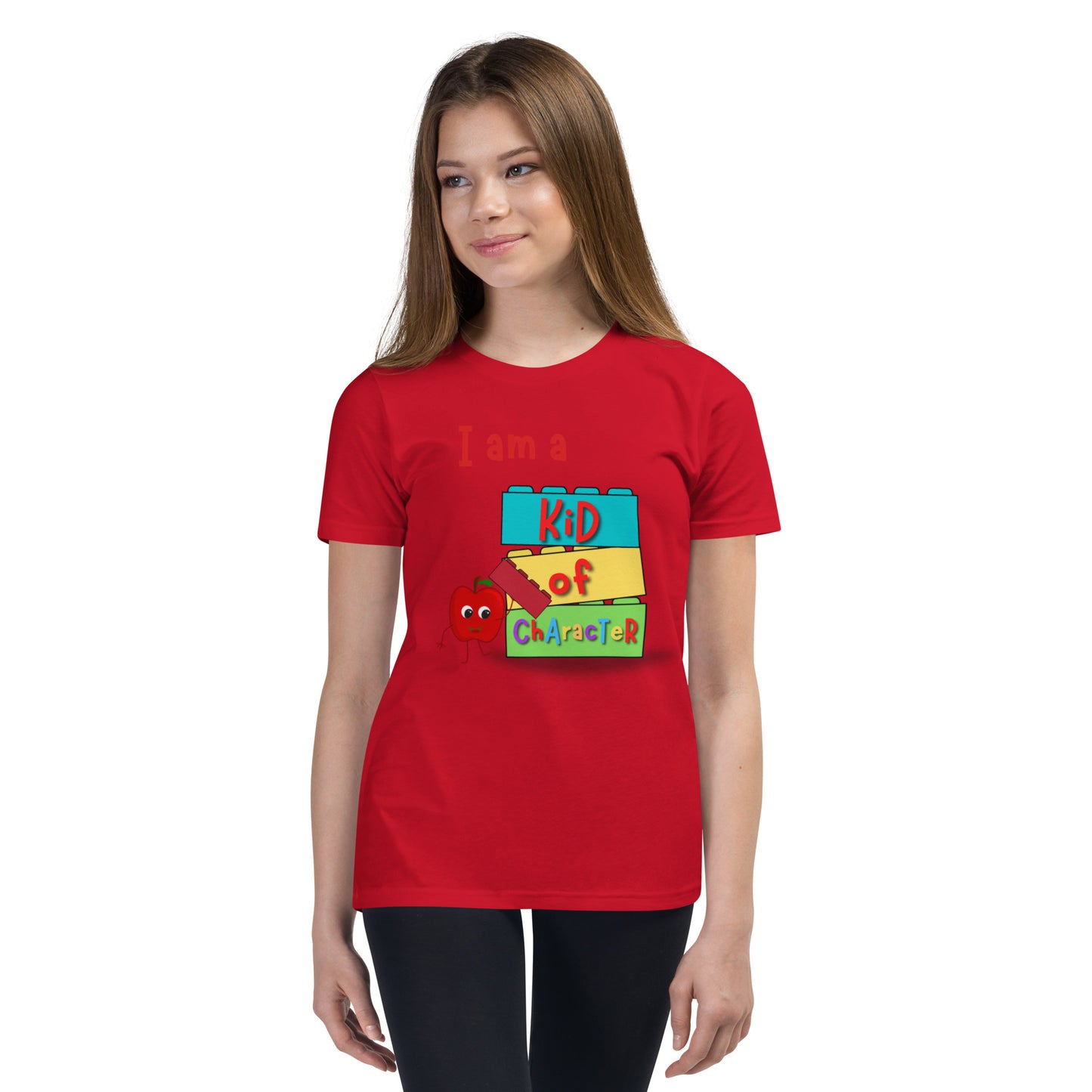 KOC Kids I Am A Kid of Character - Youth Short Sleeve T-Shirt