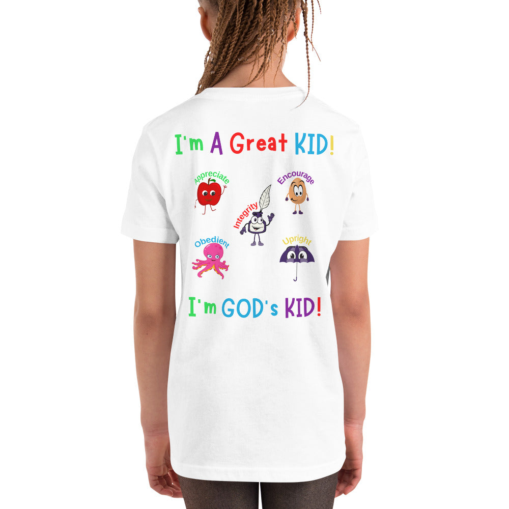 KOC Kids I'm A Great Kid - Youth Short Sleeve T-Shirt